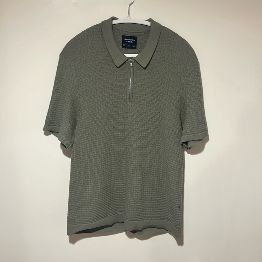 Abercrombie Half-Zip Sweater Polo